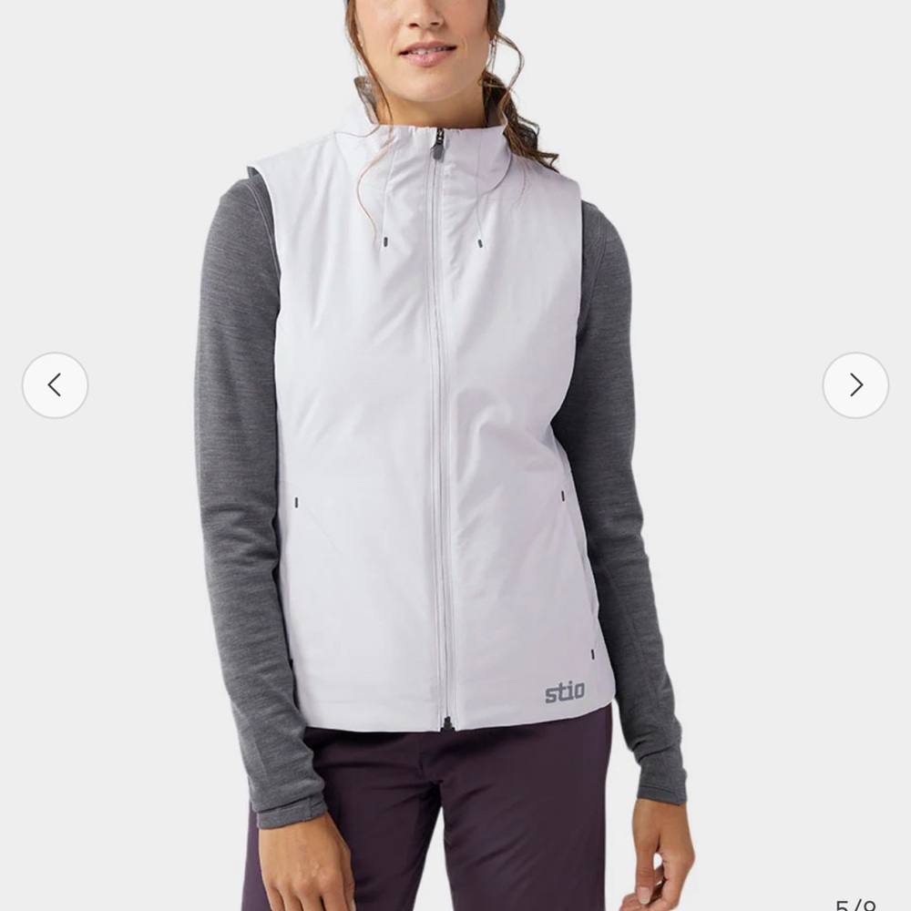 Women’s Stio Fernos Insulated Vest XS Quiet Gray